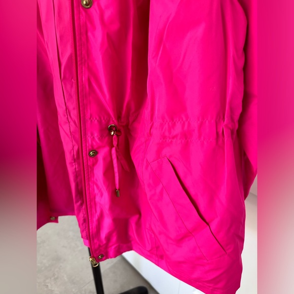 lightweight women's windbreaker size L. bright pink. Kim Rogers (C20) - Picture 4 of 8